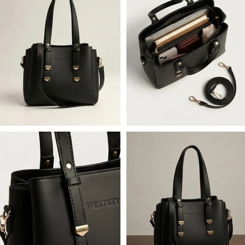 Handbag with Shoulder Strap