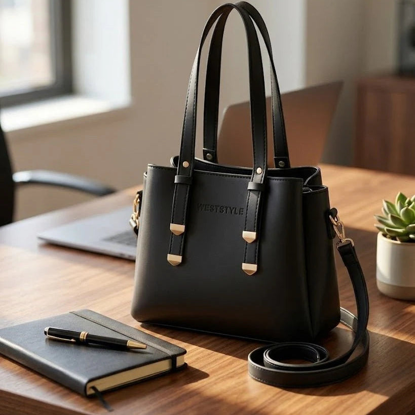 Handbag with Shoulder Strap
